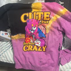 assholes live forever hoodie size S
