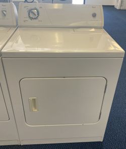 White Whirlpool Classic Style Electric Dryer (6-0052)