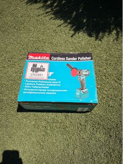 Makita 12V Brushless Polisher/Sander Kit - NEW