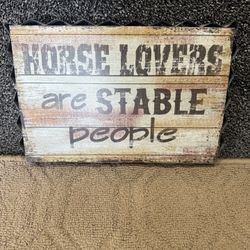 Horse Sign