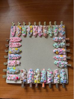 Stray Kids Skzoo Hair Clips - Handmade