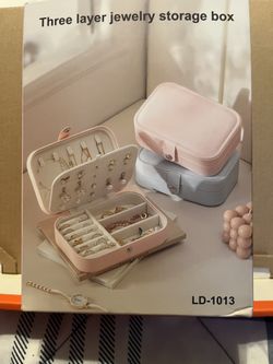 Small 3 Layer Jewelry Box