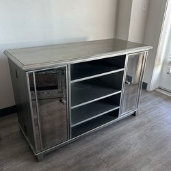 Mirrored Tv Stand