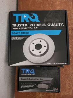 05-23 Tacoma brake rotors and pads