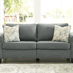  Alessio Charcoal Sofa By Ashley🚛Same Day Delivery💳Financing Options
