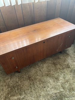 Mid-Century Walnut Hope Chest