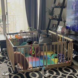 Wooden Playpen