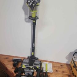 Ryobi 18V 'WHISPER' stick vacuum kit