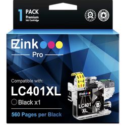 LC401 Black Ink Cartridges Compatible Replacement