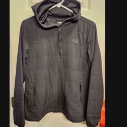 WOMENS MEDIUM North Face Jacket Coat With Hood 