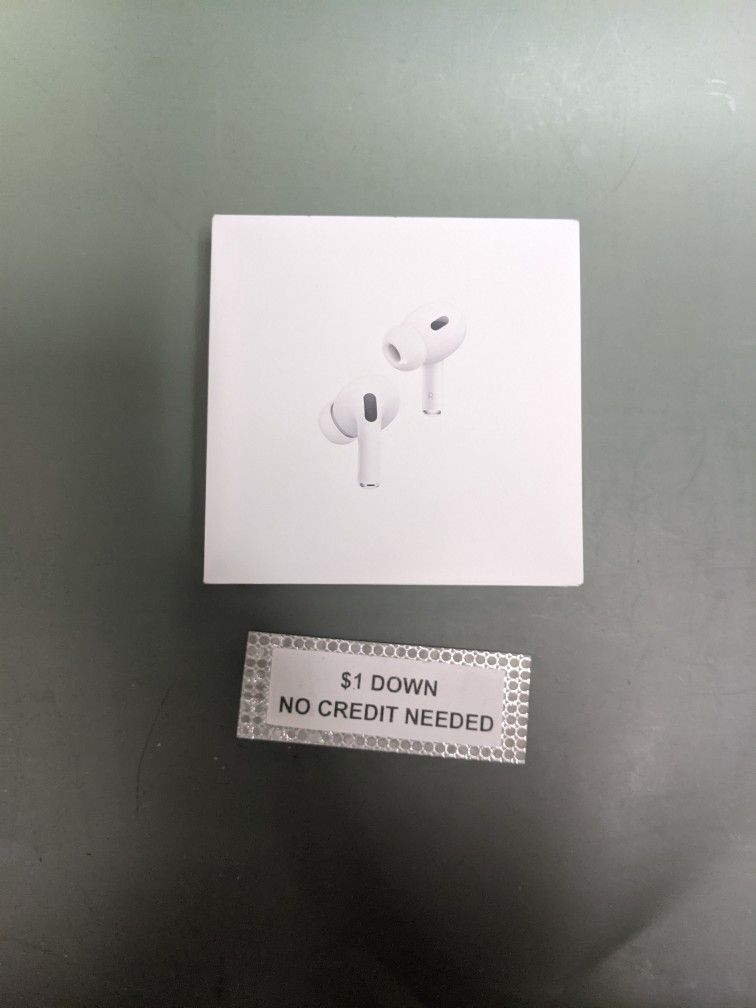 Apple AirPods Pro 2 Bluetooth Earbuds NEW - Only $1 Today Pay The Rest Later! 
