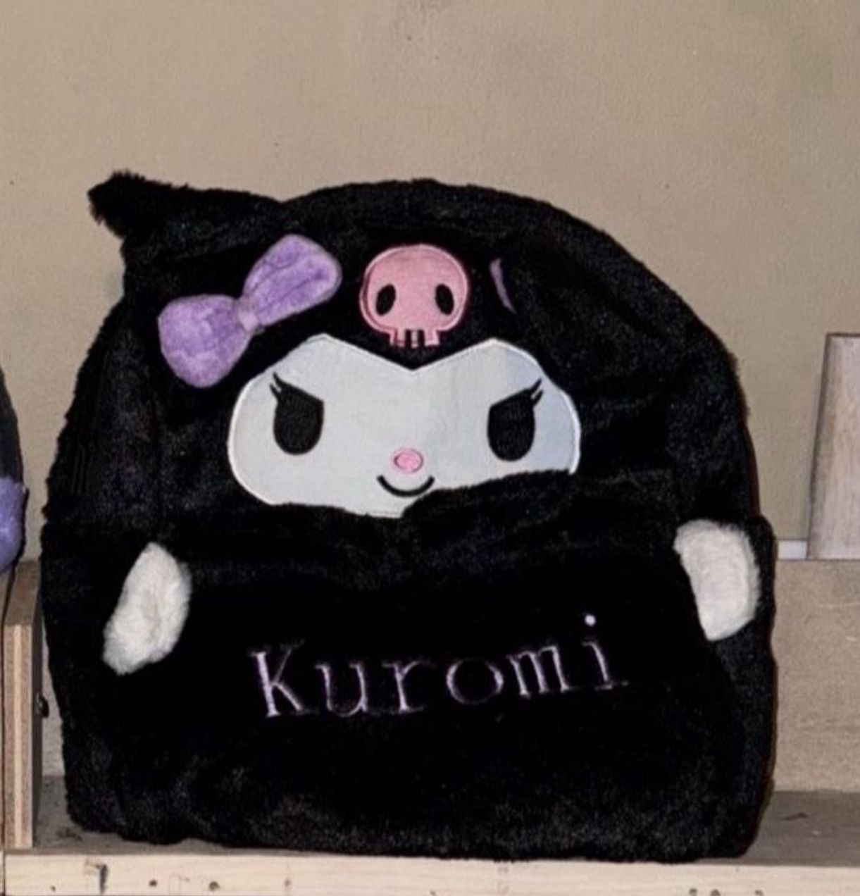 Kuromi Plushy Backpack 