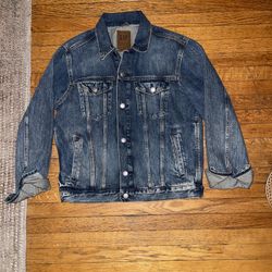 GAP Mid Wash Denim Trucker Jacket 