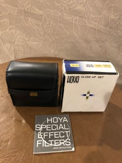 Hoya camera filters