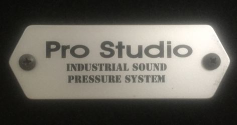 Pro studio speakers