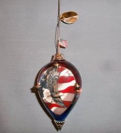 Bradford Exchange “God Bless America” Ornament Collection
