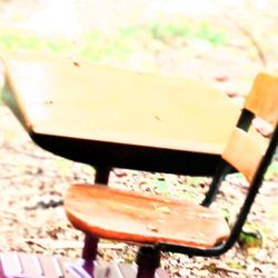 Wooden School Desk