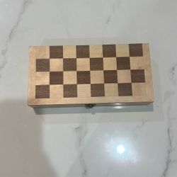Small Chess Board (Without Pieces)