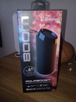 TZUMI AQUABOOST BLUETOOTH SPEAKER