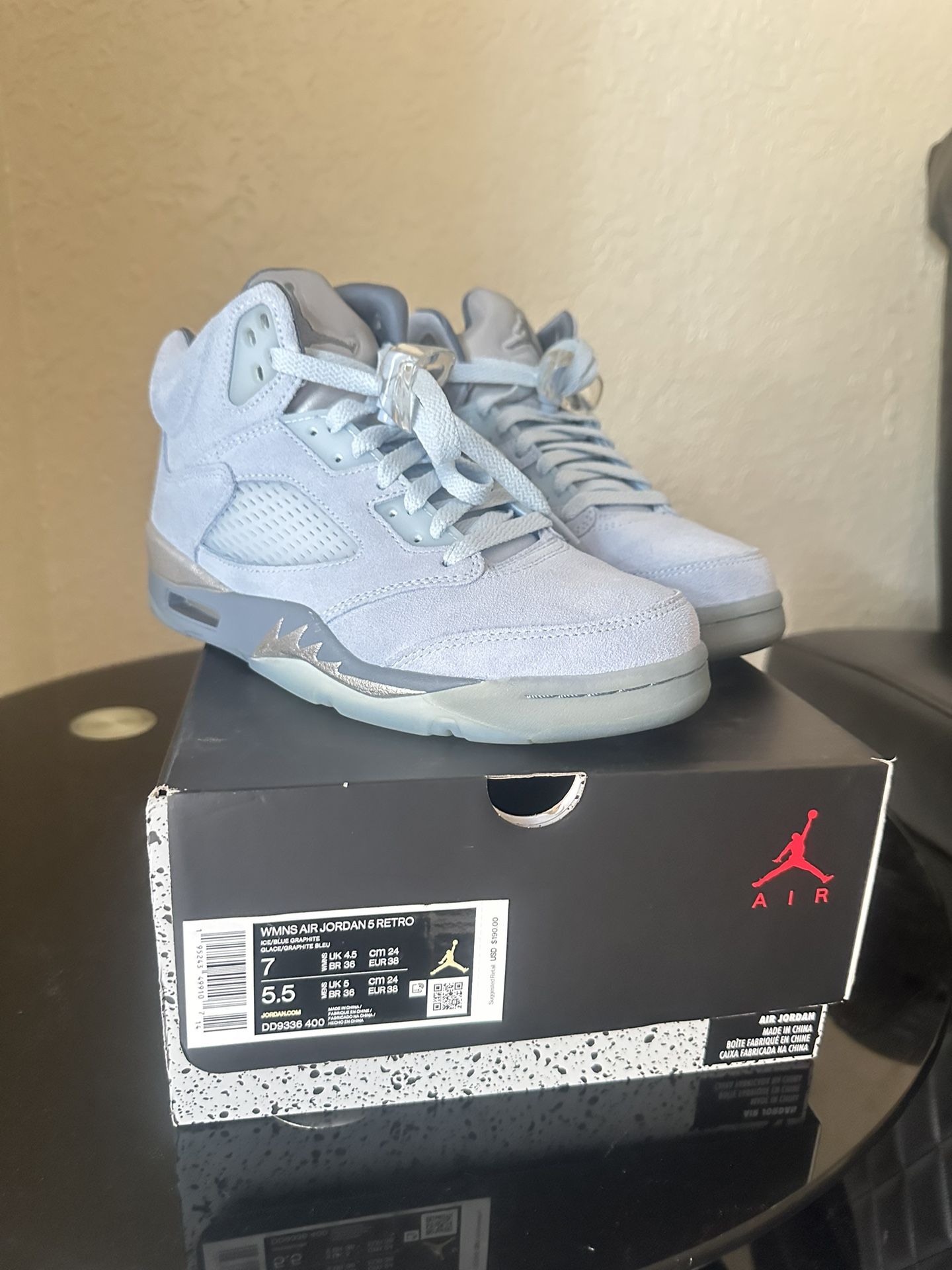 Jordan 5 Blue Bird 