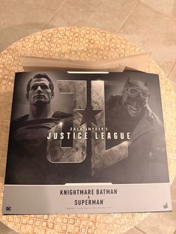 Hot Toys Zack Snyder's Justice League 1/6 Knightmare Batman & Superman Set