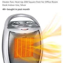 GiveBest Portable Electric Space Heater with Thermostat

