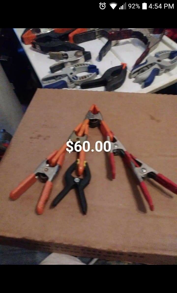 SMALL SQUEEZE CLAMPS