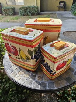 Canisters Kitchen Countertop