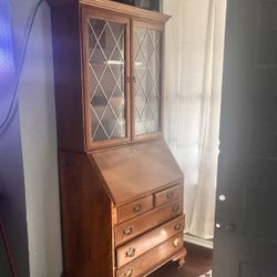 Ethan  Allen maple Secretary Desk 