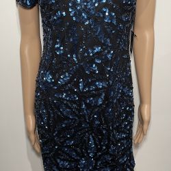 Sequin Dress By Adrianna Papell 