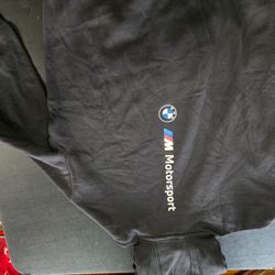 BMW Puma Hoodie Black Size Large