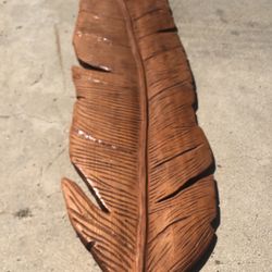 Huge Feather Wall Decor/art