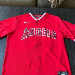 Mike Trout Anaheim Angels Baseball Jersey 