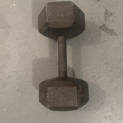 Two Weights 40 Pounds For Exercise 