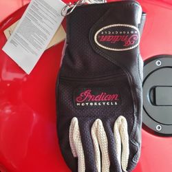 New Never Used (XL) Indian Motorcycle Men's Mesh Drifter Gloves $30.00