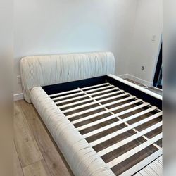 Queen size Fully upholstered bed frame