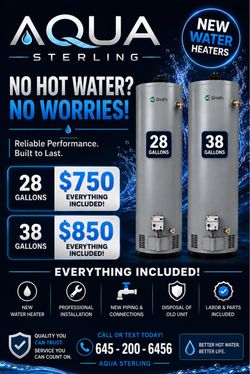 Brand new AO Smith water heater