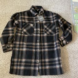 New Women’s Flannel Jacket