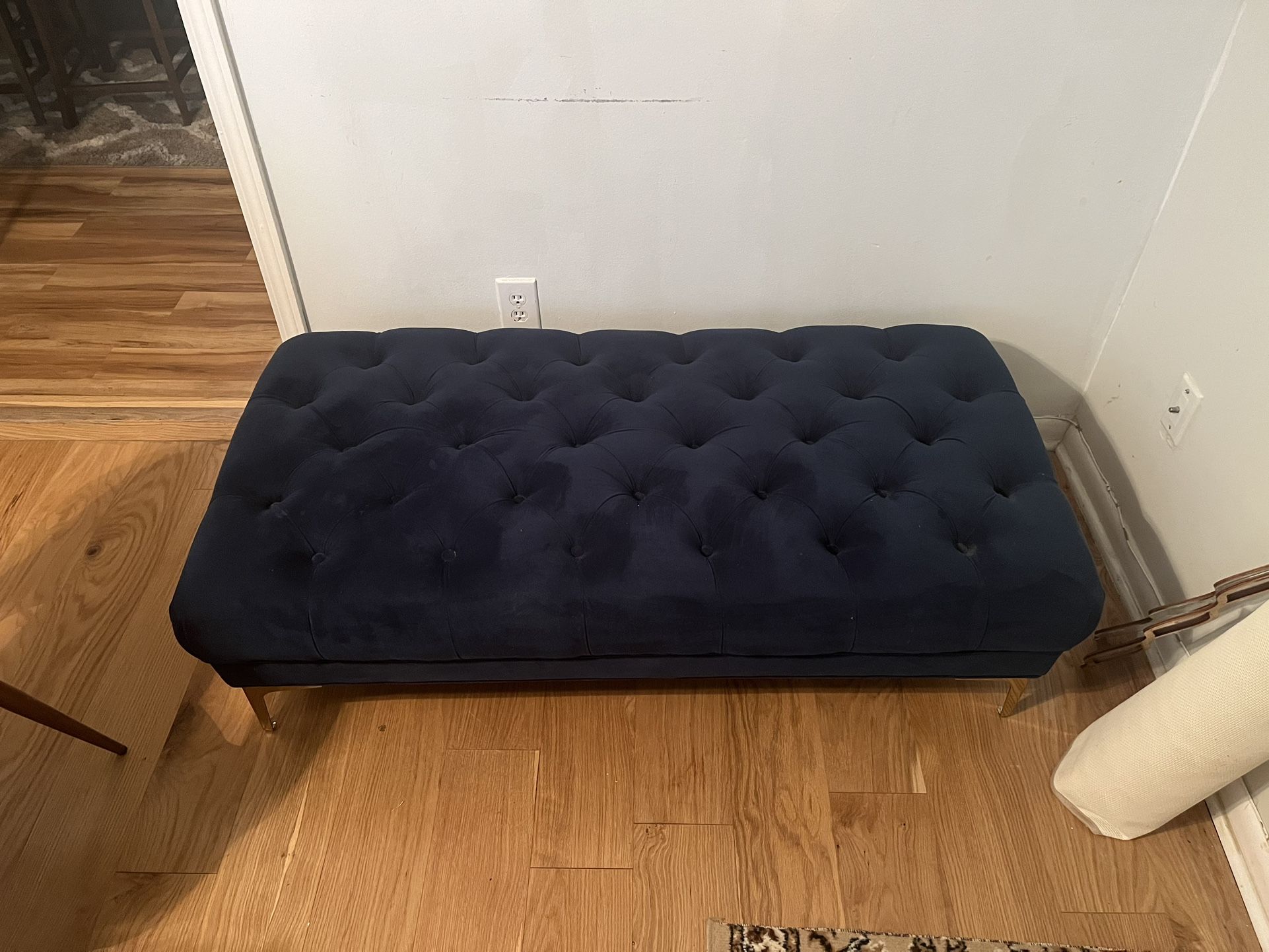 Dark Blue Holster Bench