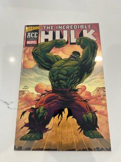 INCREDIBLE HULK 1 WIZARD ACE EDITION MAY 2003 CLEAR ACETATE COVER OVERLAY NM