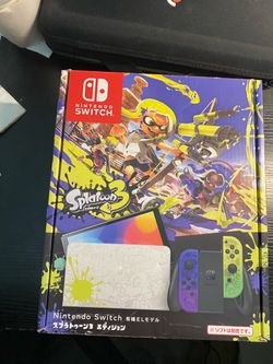 Nintendo Switch OLED Splatoon 3 Edition Console Multicolor 64GB NTSC-J