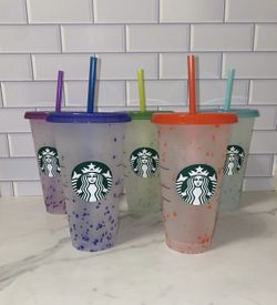 Confetti Starbucks Cups