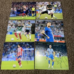 Liga mx Signed Pictures for sale 