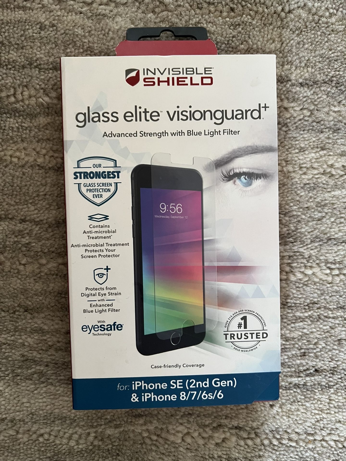 Glass Elite Visionguard For iPhone With Blue Light Filter 