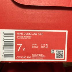 Blue And White Nike Dunks Size 7 