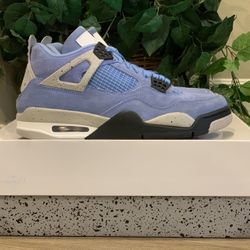 Jordan 4 Retro Shoes University Blue Size 10