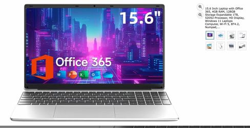 Brand new laptop with box