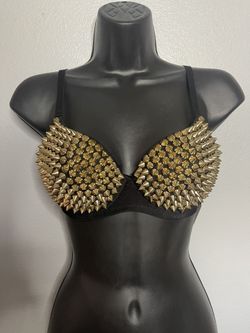 Spiked Bustier Bra
