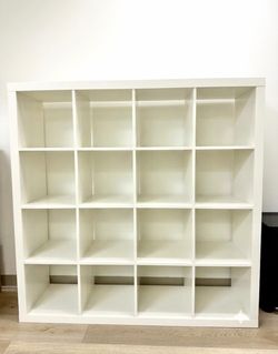 Large Wood cubical shelf