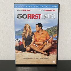 50 First Dates DVD Widescreen Special Edition Adam Sandler Drew Barrymore 2004